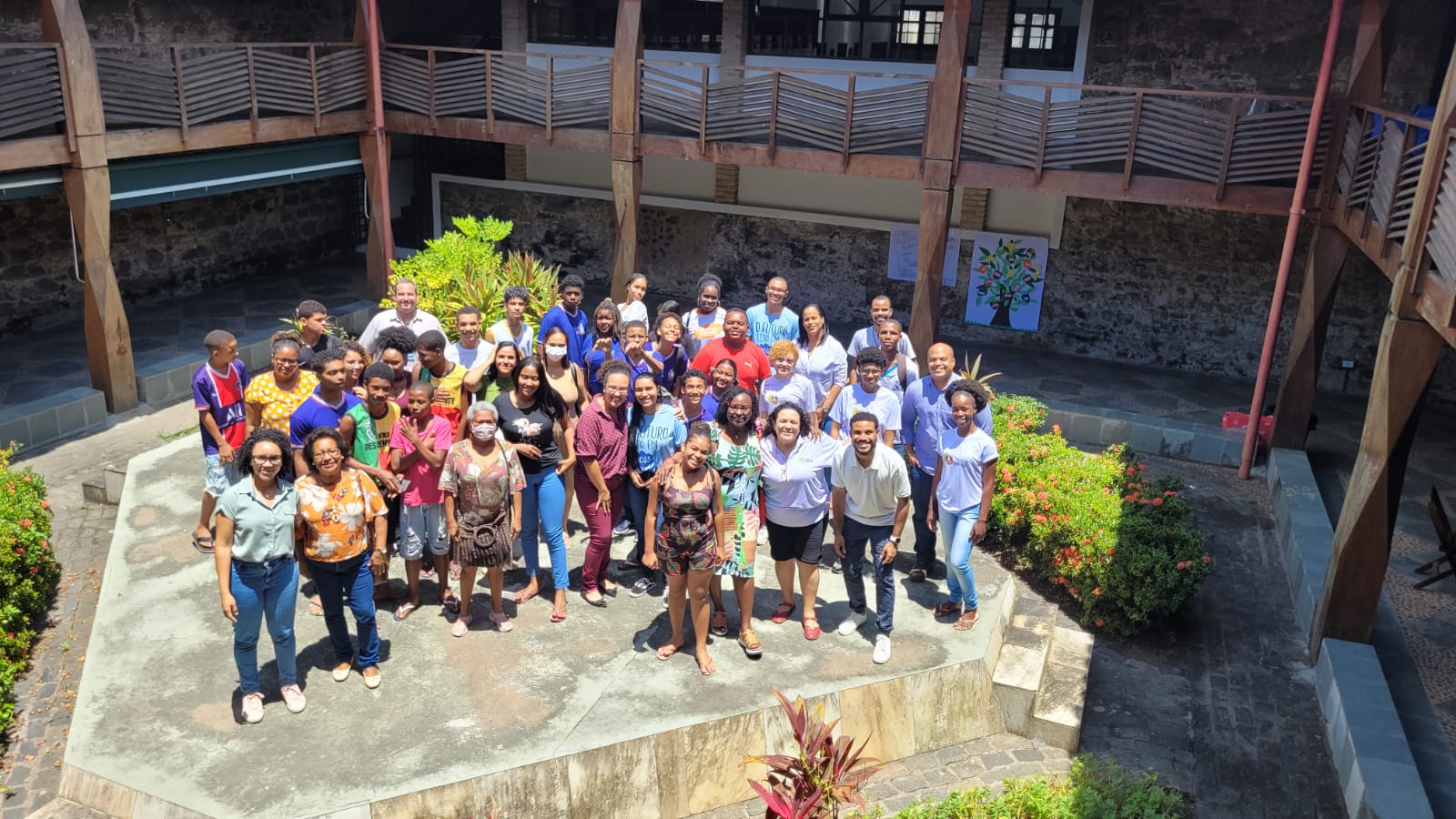 Ação em rede em São Félix, na Bahia, reúne juventude e parceiros para a construção de sonhos para a cidade