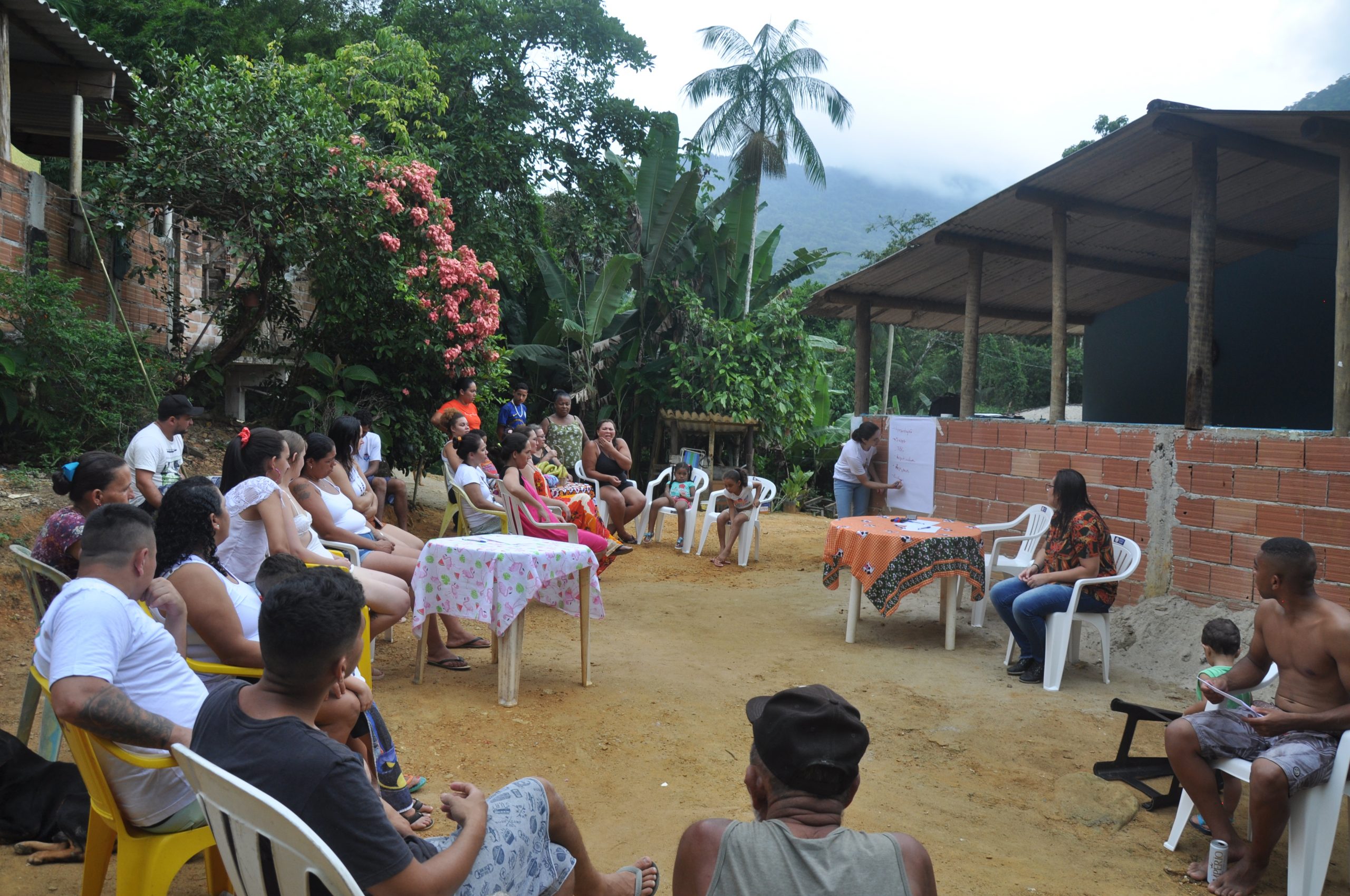 A abertura do projeto Quilombo Sustentável marca o início da concretização dos sonhos de comunidade em Ubatuba